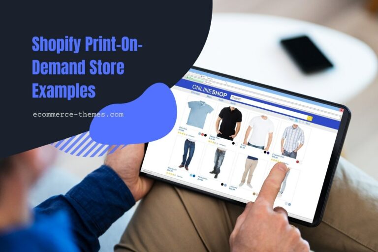 Shopify Print-On-Demand Store Examples
